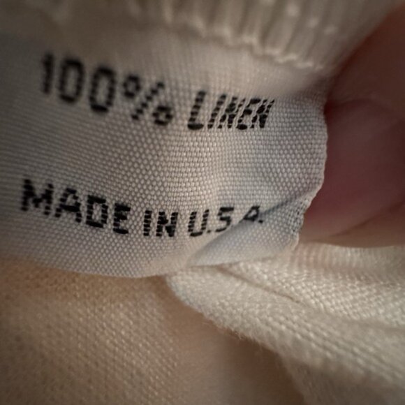 Bryn Walker Daunta Jacket Womens Large 100% Linen Boxy Lagenlook Oversized - Picture 7 of 10